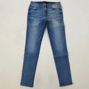 Black Orchid Patterned Jean Skinny